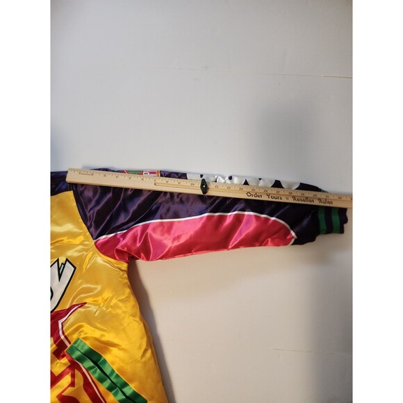 Headgear Classics Bomber Jacket Mens XS Colorblock Kid 'N Play House Party 1990s - Picture 11 of 11